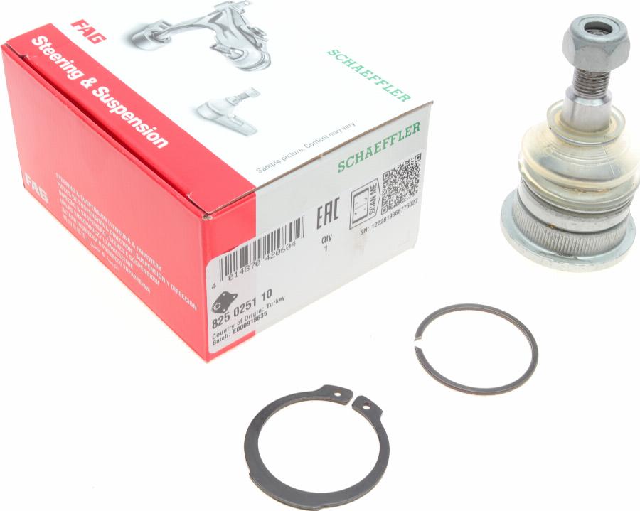 FAG 825 0251 10 - Ball Joint www.autospares.lv