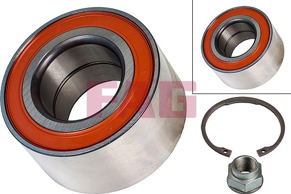 FAG 713 6900 70 - Подшипник ступицы колеса, комплект www.autospares.lv