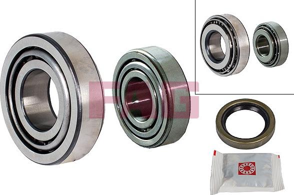 FAG 713 6901 20 - Wheel hub, bearing Kit www.autospares.lv