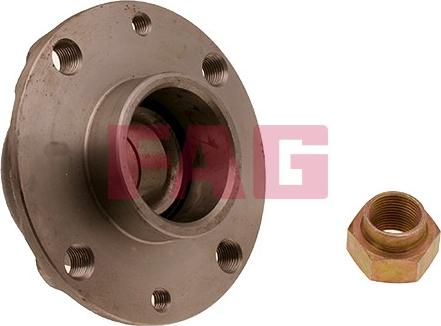 FAG 713 6902 50 - Wheel hub, bearing Kit www.autospares.lv