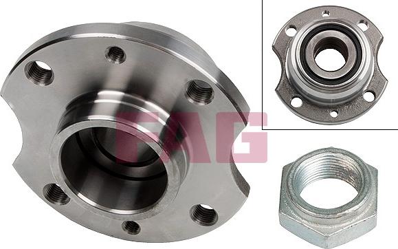 FAG 713 6907 90 - Wheel hub, bearing Kit www.autospares.lv