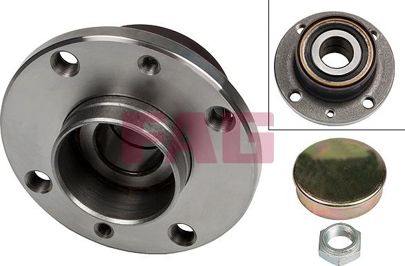 FAG 713 6907 30 - Wheel hub, bearing Kit www.autospares.lv