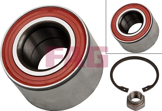 FAG 713 6911 00 - Wheel hub, bearing Kit www.autospares.lv