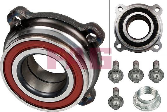 FAG 713 6494 10 - Wheel hub, bearing Kit www.autospares.lv