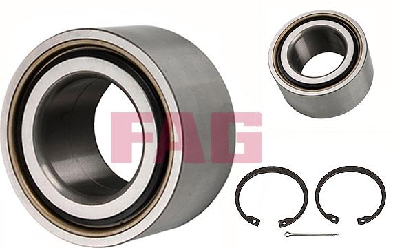 FAG 713 6446 70 - Wheel hub, bearing Kit www.autospares.lv