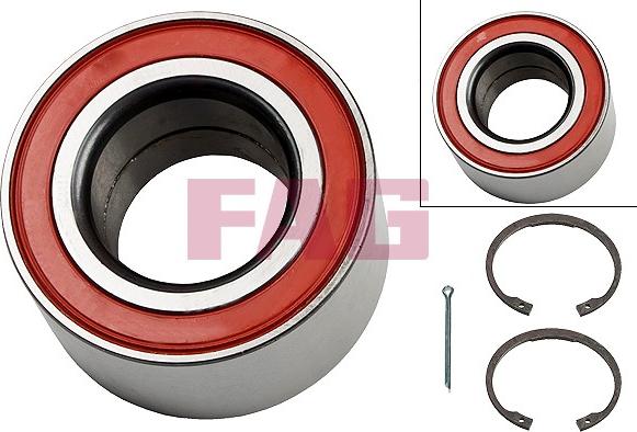 FAG 713 6441 90 - Wheel hub, bearing Kit www.autospares.lv