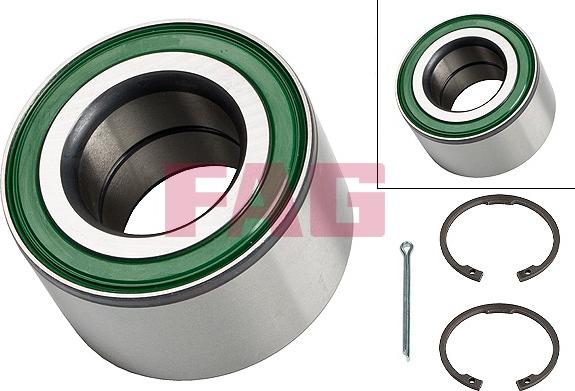 FAG 713 6441 50 - Wheel hub, bearing Kit www.autospares.lv