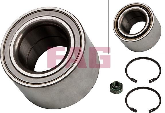 FAG 713 6441 00 - Wheel hub, bearing Kit www.autospares.lv