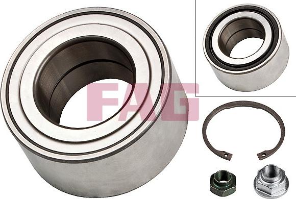 FAG 713 6443 00 - Wheel hub, bearing Kit www.autospares.lv