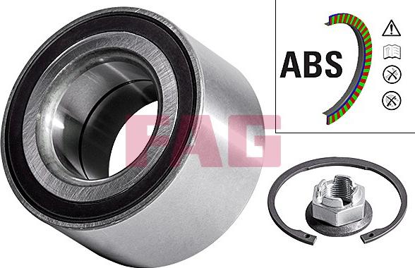 FAG 713 6506 40 - Wheel hub, bearing Kit www.autospares.lv