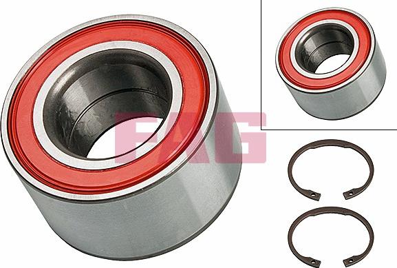 FAG 713 6600 50 - Wheel hub, bearing Kit www.autospares.lv