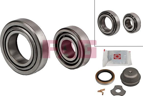 FAG 713 6674 90 - Wheel hub, bearing Kit www.autospares.lv