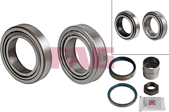 FAG 713 6673 00 - Wheel hub, bearing Kit www.autospares.lv