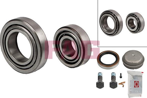 FAG 713 6673 70 - Wheel hub, bearing Kit www.autospares.lv