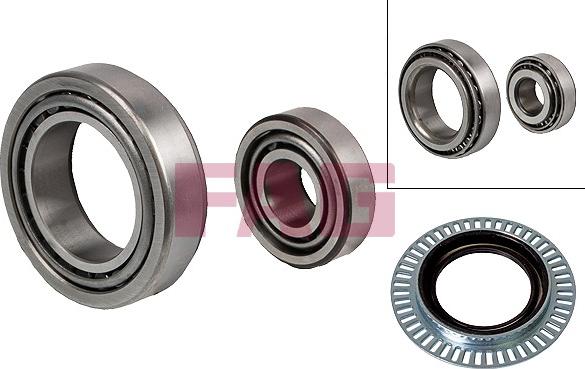 FAG 713 6677 60 - Wheel hub, bearing Kit www.autospares.lv