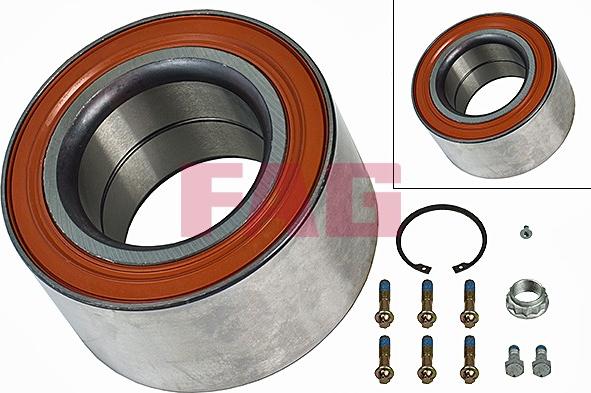 FAG 713 6677 10 - Wheel hub, bearing Kit www.autospares.lv