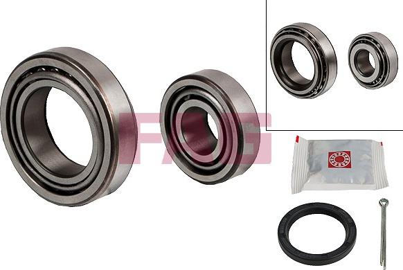 FAG 713 6061 40 - Wheel hub, bearing Kit www.autospares.lv