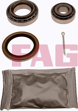 FAG 713 6191 20 - Wheel hub, bearing Kit www.autospares.lv