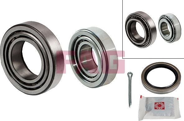 FAG 713 6153 10 - Wheel hub, bearing Kit www.autospares.lv