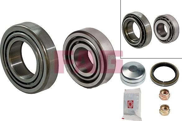 FAG 713 6152 30 - Wheel hub, bearing Kit www.autospares.lv