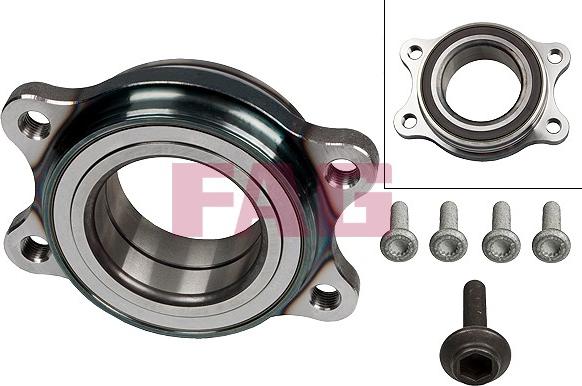 FAG 713 6109 00 - Wheel hub, bearing Kit www.autospares.lv