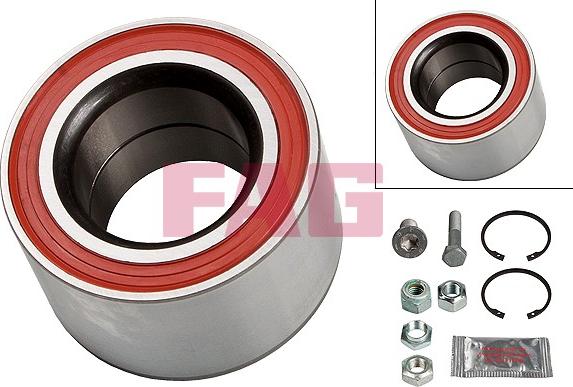 FAG 713 6101 30 - Wheel hub, bearing Kit www.autospares.lv