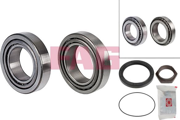 FAG 713 6115 80 - Wheel hub, bearing Kit www.autospares.lv