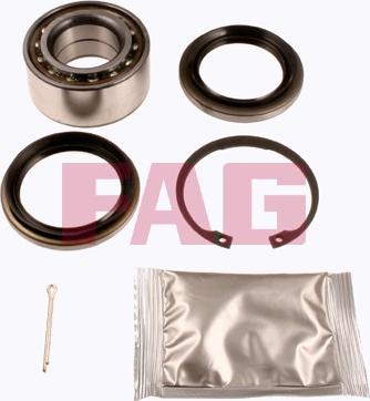 FAG 713 6185 10 - Wheel hub, bearing Kit www.autospares.lv