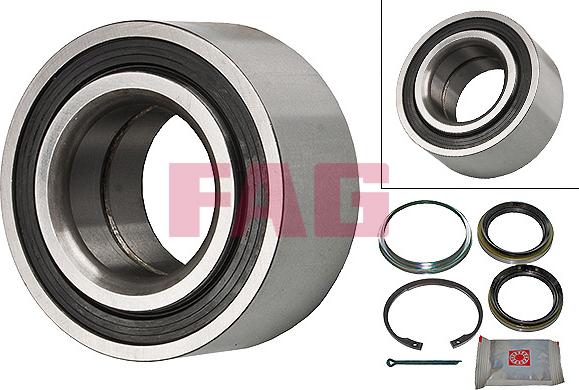 FAG 713 6181 50 - Wheel hub, bearing Kit www.autospares.lv