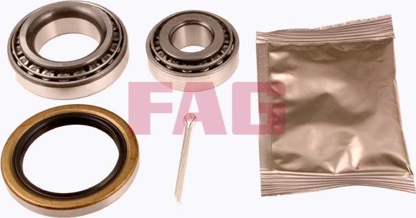 FAG 713 6181 10 - Wheel hub, bearing Kit www.autospares.lv