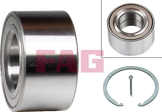 FAG 713 6181 80 - Wheel hub, bearing Kit www.autospares.lv