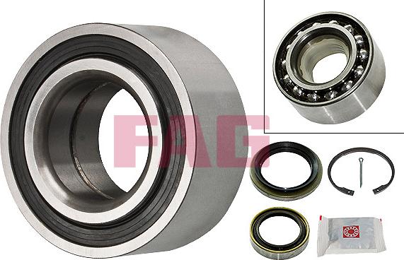 FAG 713 6183 20 - Wheel hub, bearing Kit www.autospares.lv