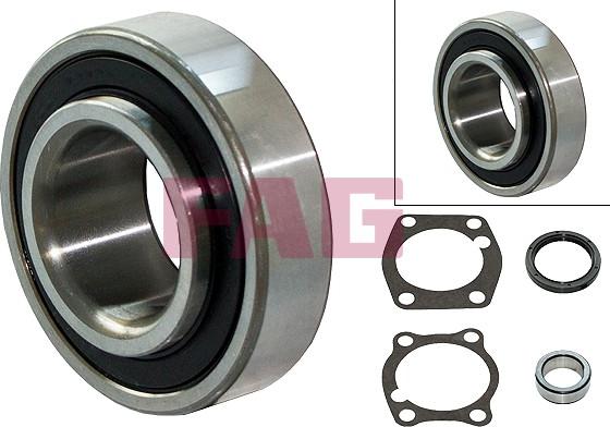 FAG 713 6182 00 - Wheel hub, bearing Kit www.autospares.lv