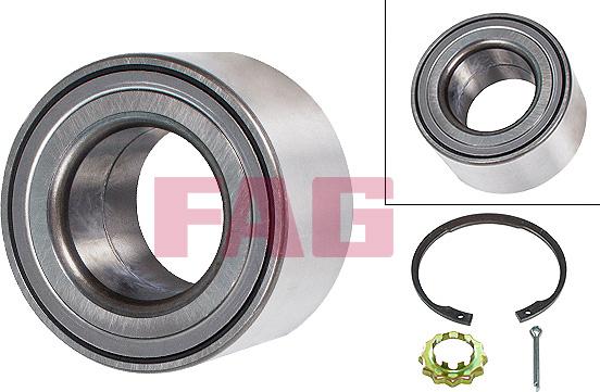 FAG 713 6187 70 - Wheel hub, bearing Kit www.autospares.lv