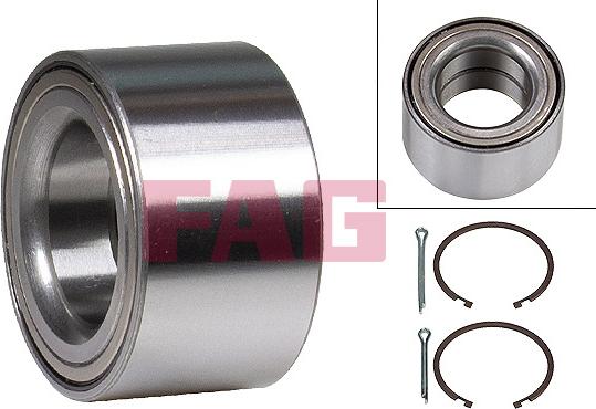 FAG 713 6138 10 - Wheel hub, bearing Kit www.autospares.lv