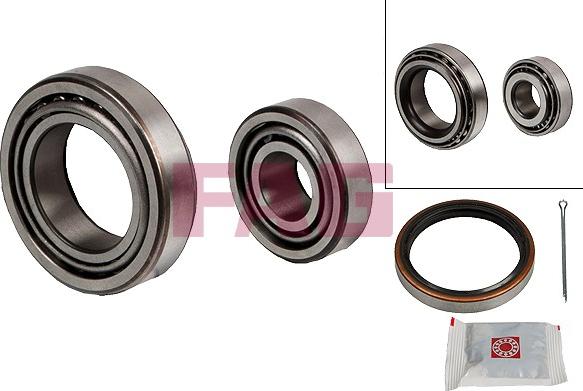 FAG 713 6132 30 - Wheel hub, bearing Kit www.autospares.lv