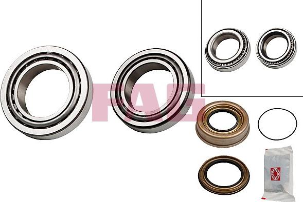 FAG 713 6137 50 - Wheel hub, bearing Kit www.autospares.lv