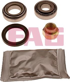 FAG 713 6801 10 - Wheel hub, bearing Kit www.autospares.lv