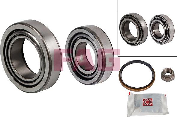 FAG 713 6304 80 - Wheel hub, bearing Kit www.autospares.lv