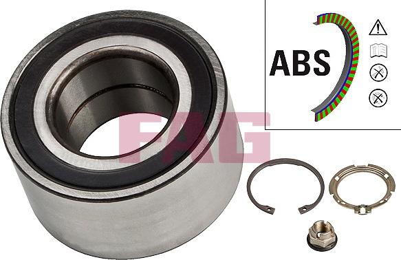 FAG 713 6308 40 - Wheel hub, bearing Kit www.autospares.lv