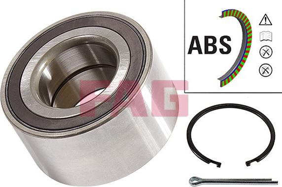 FAG 713 6330 60 - Wheel hub, bearing Kit www.autospares.lv