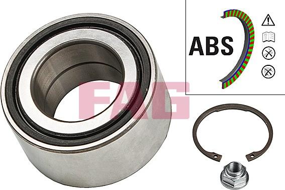 FAG 713 6234 70 - Wheel hub, bearing Kit www.autospares.lv