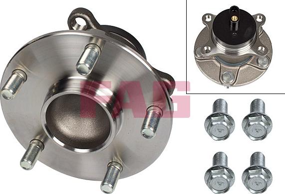 FAG 713 6237 00 - Wheel hub, bearing Kit www.autospares.lv