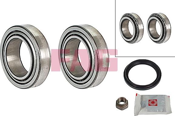 FAG 713 6780 60 - Wheel hub, bearing Kit www.autospares.lv