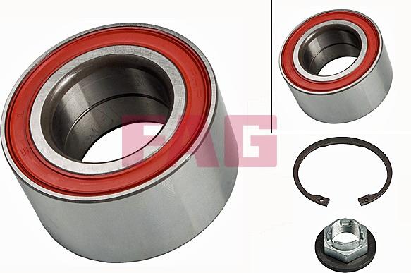 FAG 713 6781 10 - Wheel hub, bearing Kit www.autospares.lv