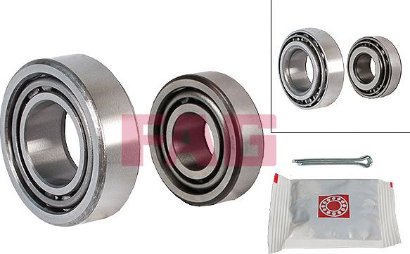 FAG 713 6781 20 - Wheel hub, bearing Kit www.autospares.lv