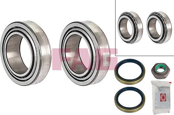 FAG 713 6782 90 - Wheel hub, bearing Kit www.autospares.lv