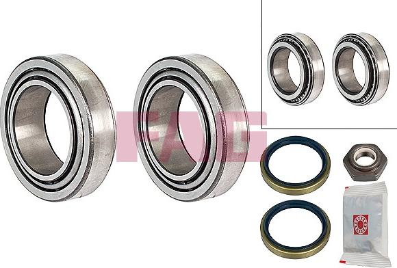 FAG 713 6787 70 - Wheel hub, bearing Kit www.autospares.lv