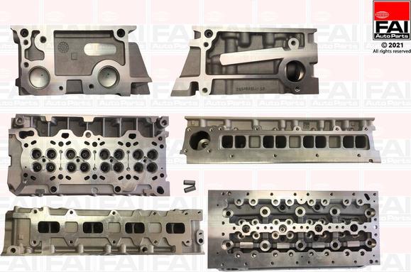 FAI AutoParts BCH126 - Cilindru galva www.autospares.lv