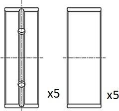 FAI AutoParts BM1045-STD - Kloķvārpstas gultnis www.autospares.lv